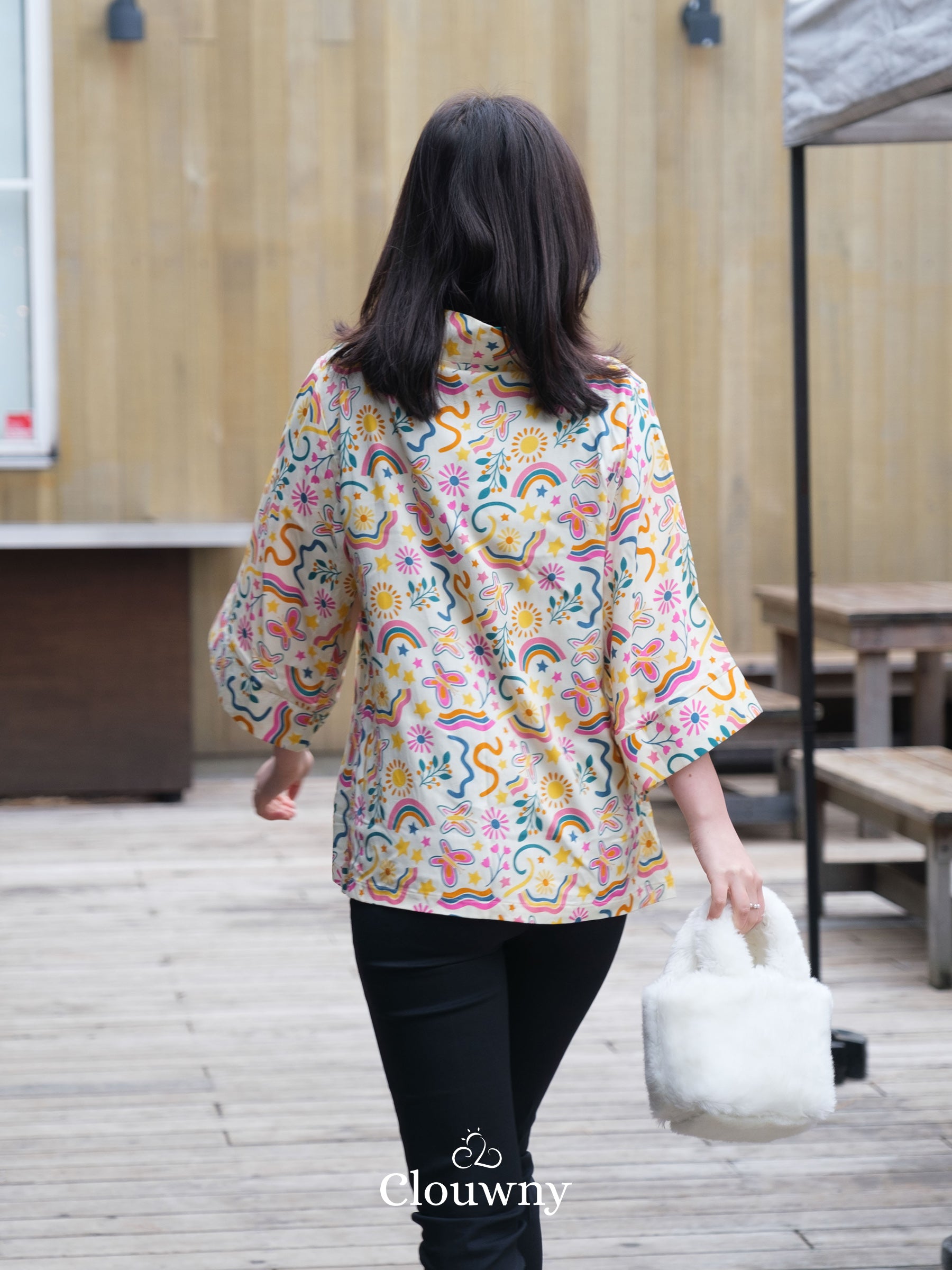 Hare Kimono Outer - Cream